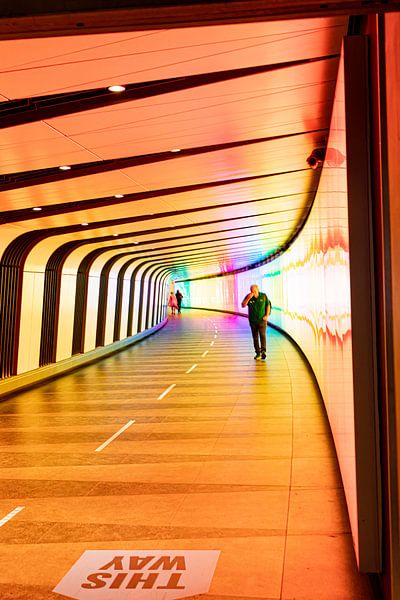 Londoner U-Bahn-Tunnel von M.W. v.Dam