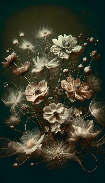 Ätherische Botanische Träumerei von Sanne den Engelsman