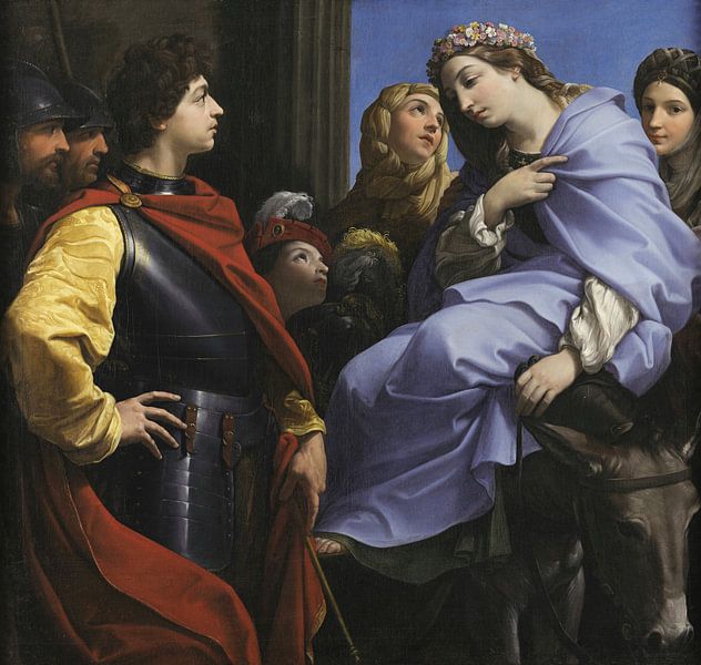 De ontmoeting van David en Abigail, Guido Reni van Meesterlijcke Meesters