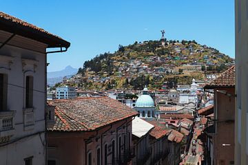El panecillo Quito (Ecuador) van Julie Van De Velde