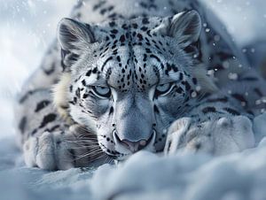 Schneeleopard