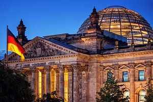 Berlin - Reichstag Building van Alexander Voss