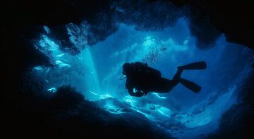 Cavern Diving by Transmutation Art