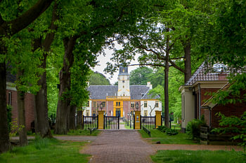 View through to the Fraeylemaborg in Slochteren