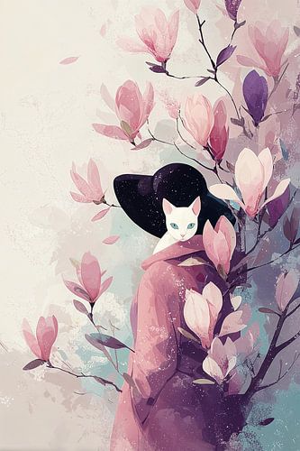 The Tale of the Cat Among the Magnolias No. 3