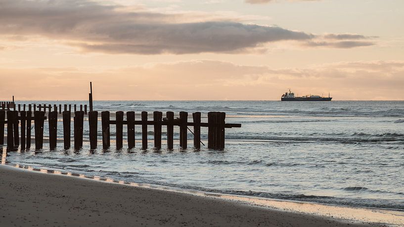 Pileheads Domburg - Westkapelle par Andy Troy