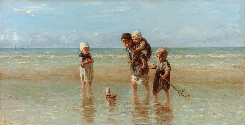 Children of the Sea, Joseph Israel, light warm colours by Yanuschka | Fotografie Noordwijk