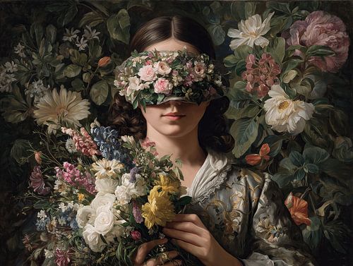 Vrouw bloemen | Flower Veil