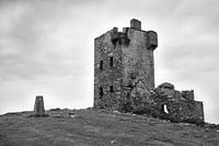 Burgruinen auf der Insel Dursey (Irland)