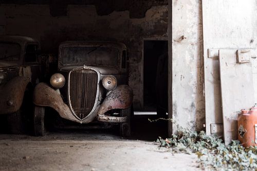 marten tracks - Fiat 508 abandonnée
