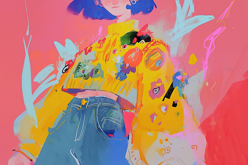 Popart 2024.3686 van Kunst Kriebels
