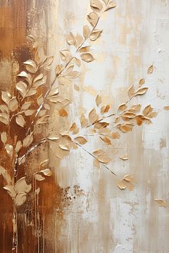 Little golden leaves by Bianca ter Riet