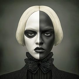 Maskerade der Seele von Klaus Tesching - Art-AI