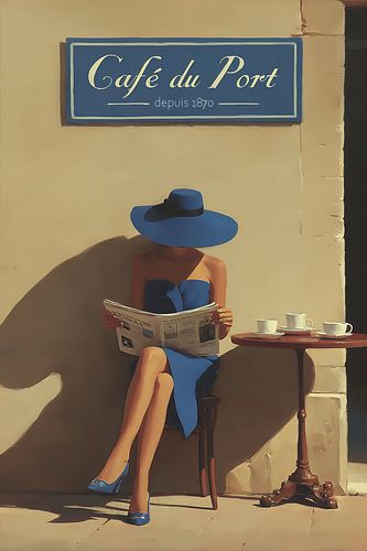 Café du Port von Skyfall Iconics