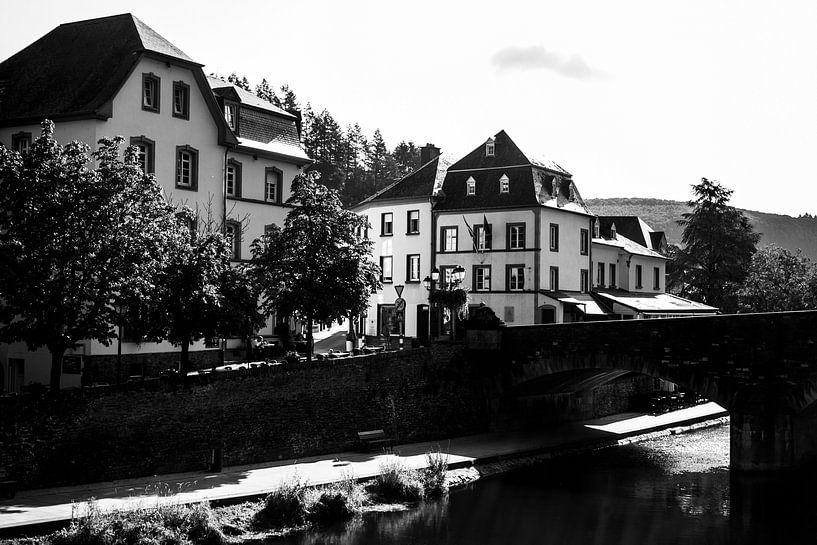 View over Vianden Luxembourg by Angelina van Kemenade