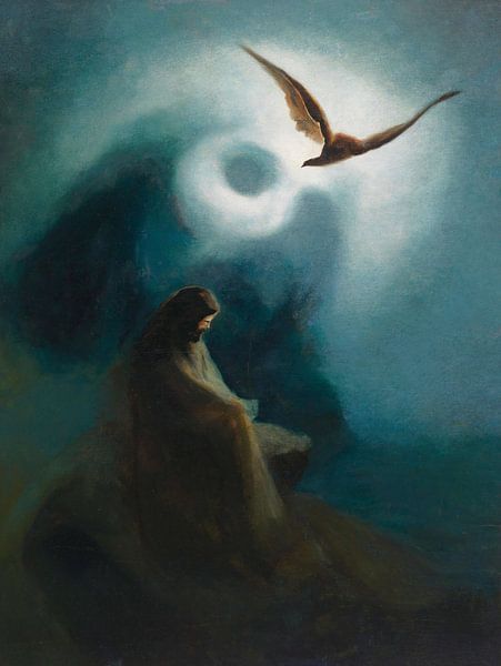 Martyr And Crucified, Son Helios, Karl Wilhelm Diefenbach by Masterful Masters