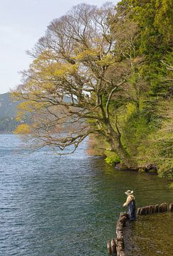 Hakone - Ashi-See - Hakone-Schrein (Japan) von Marcel Kerdijk