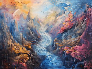 River Of Dreams 3 van Andrea Diepeveen-Loot