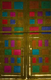 Behind the boxes by Daphne Depassé