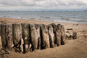 Plage de la mer du Nord sur Jens Sessler