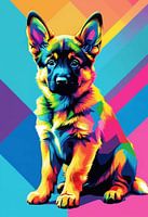 Berger allemand Pop Art