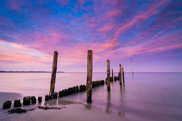 Abend am Meer von Martin Wasilewski