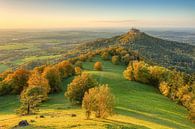 Burg Hohenzollern im Herbst von Michael Valjak Miniaturansicht