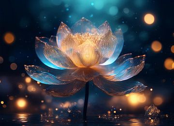 Licht van de Lotus van Digital Art Studio