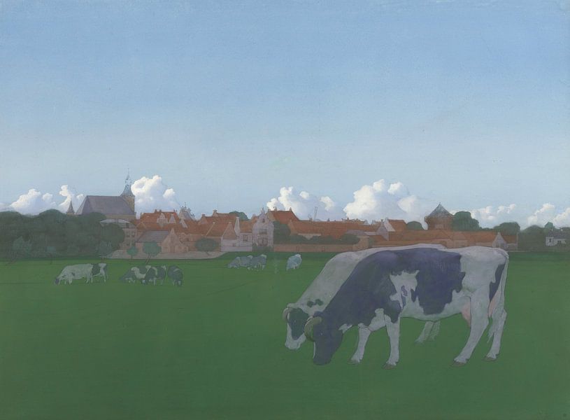 Gezicht op Hattem, Jan Voerman van Meesterlijcke Meesters