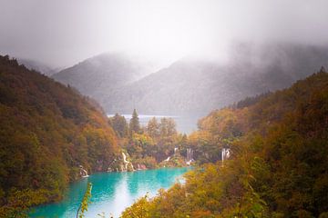 Ochtend in Plitvice park sur Celine