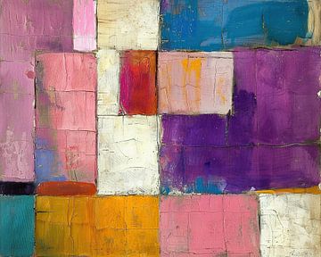 Abstract Colourful | Palette of Urban Rhythms by Abstract Painting