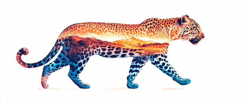 Landscape in the leopard by Poster Art Shop
