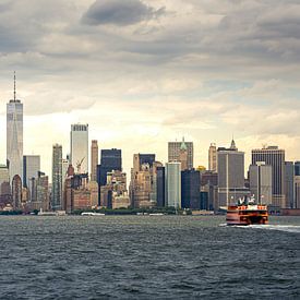 Skyline New York (2:3) in Farbe von Lolke Bergsma