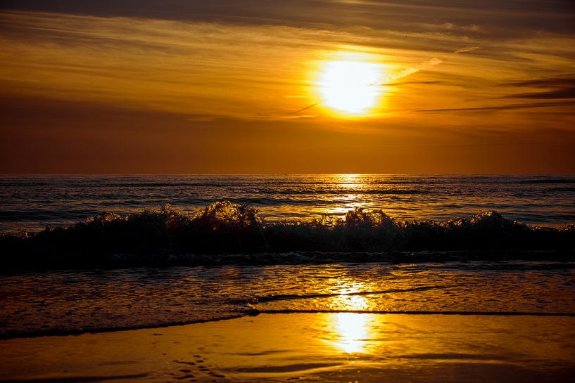Sonnenuntergang Egmond aan Zee von Scarlett Bus
