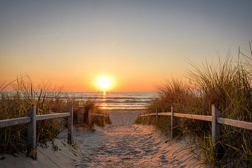 Zonsopgang op het strand van Rügen IV