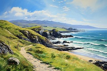 Irlande Nature sur Peinture Abstraite