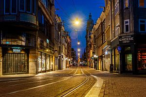 Se reposer dans les rues d'Amsterdam