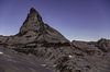 Verschneites Matterhorn im Mondschein nach dem Sonnenuntergang im Winter von Martin Steiner Miniaturansicht