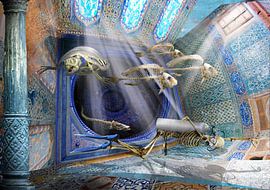 Pleine lune au Blue hole I