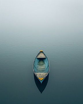 Boot in kalm water van fernlichtsicht
