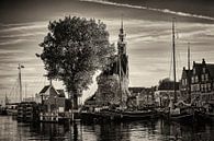Port Hoorn (noir et blanc) par Rob Boon Aperçu