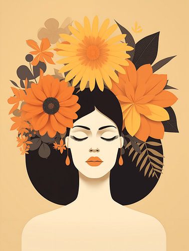 Flowers Woman I