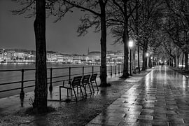Hamburg schwarz-weiß