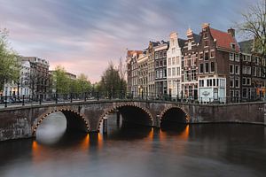 Amsterdam Keizersgracht met Leidsegracht