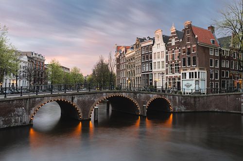 Amsterdam Keizersgracht met Leidsegracht