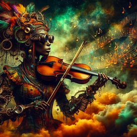 Colourful violin playing by Bernhard Karssies