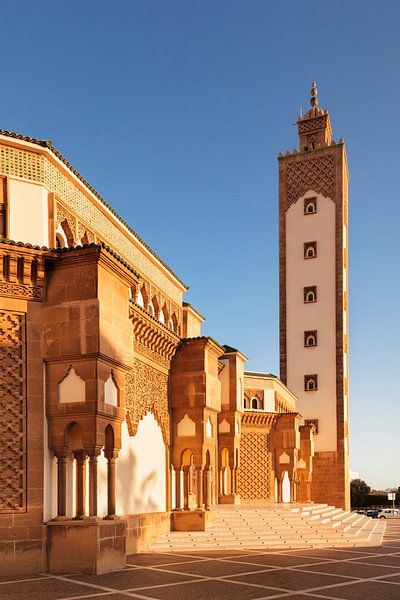 Hassan II Moschee bei Sonnenuntergang, Agadir, Marokko, von Markus Lange