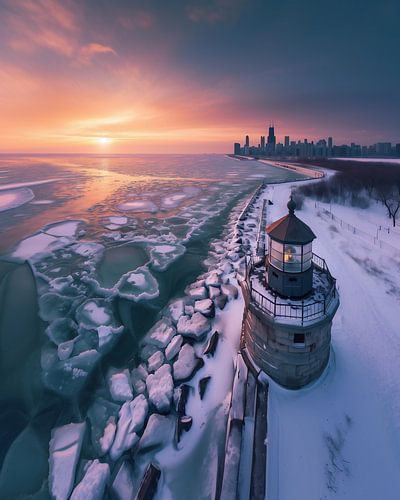 Cool sunset at the lighthouse