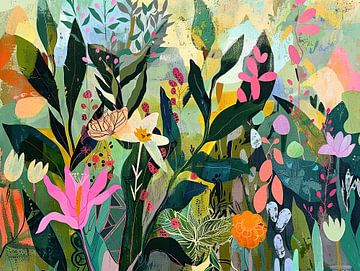 Collage natuur van De Mooiste Kunst