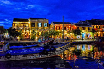 Hoi An verlicht in de avond